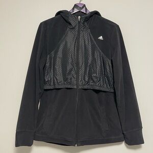 Adidas Climawarm Fleece Zip-up Jacket Size Large